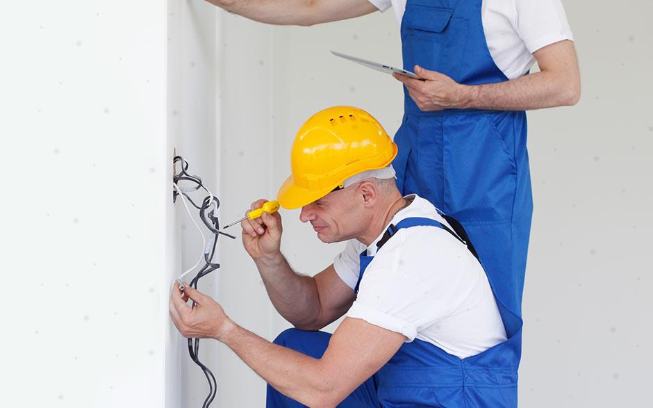 travail électricien Massy